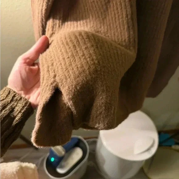 Gentle Fawn Cozy Plush Shaugnessey fleece fuzzy sweater L - Picture 7 of 13